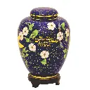 Hummingbird & Butterfly Blue Adult Urn