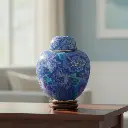 Azure Blue Adult Urn