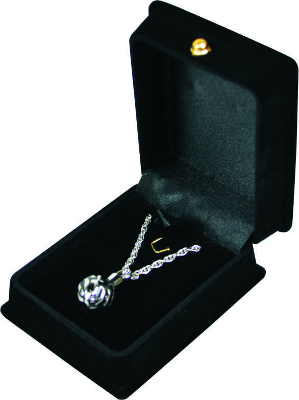 Sphere and Black Sphere Pendant